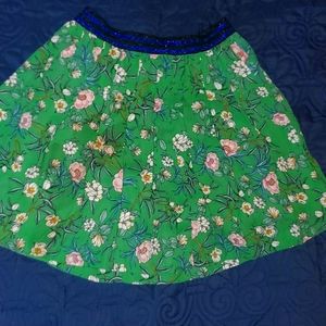 Zara girl's flower skirt